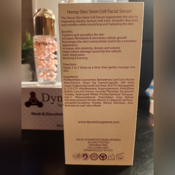 Dynamic Stem Cell Serums for Decollate, Neck and Face Tightens & Repairs Skin - Picture 4 of 5